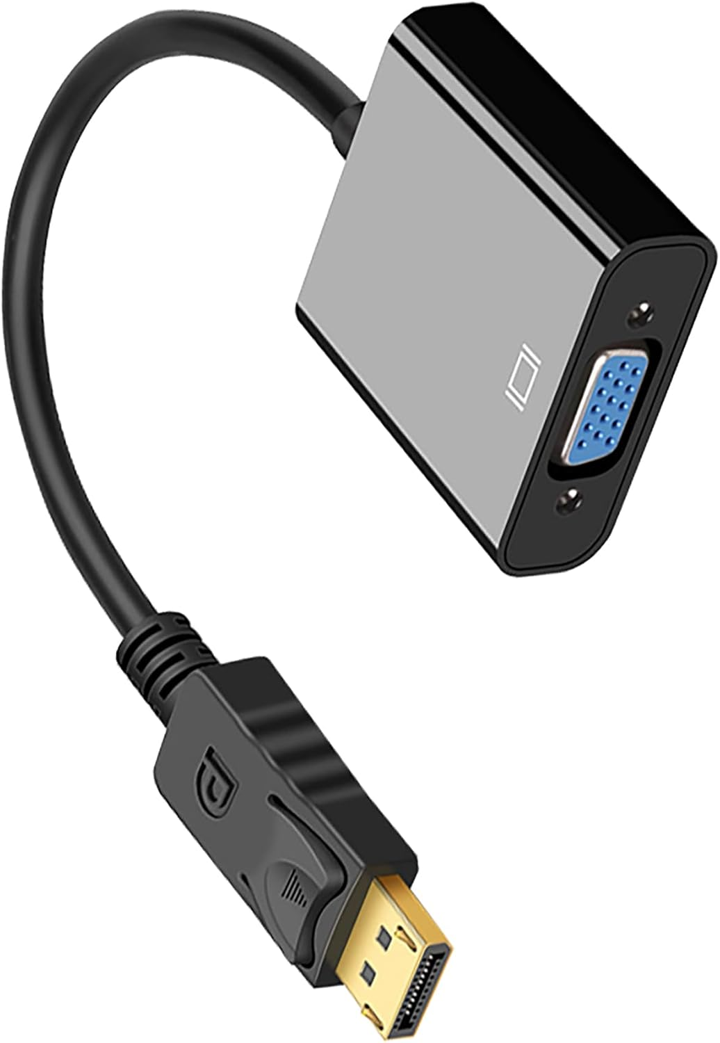 Tunghey 2Pack Displayport (DP) to VGA Adapter, Gold-Plated Display Port to VGA Adapter (Male to Female) for Computer, Desktop, Laptop, PC, Monitor, Projector, HDTV image number 6