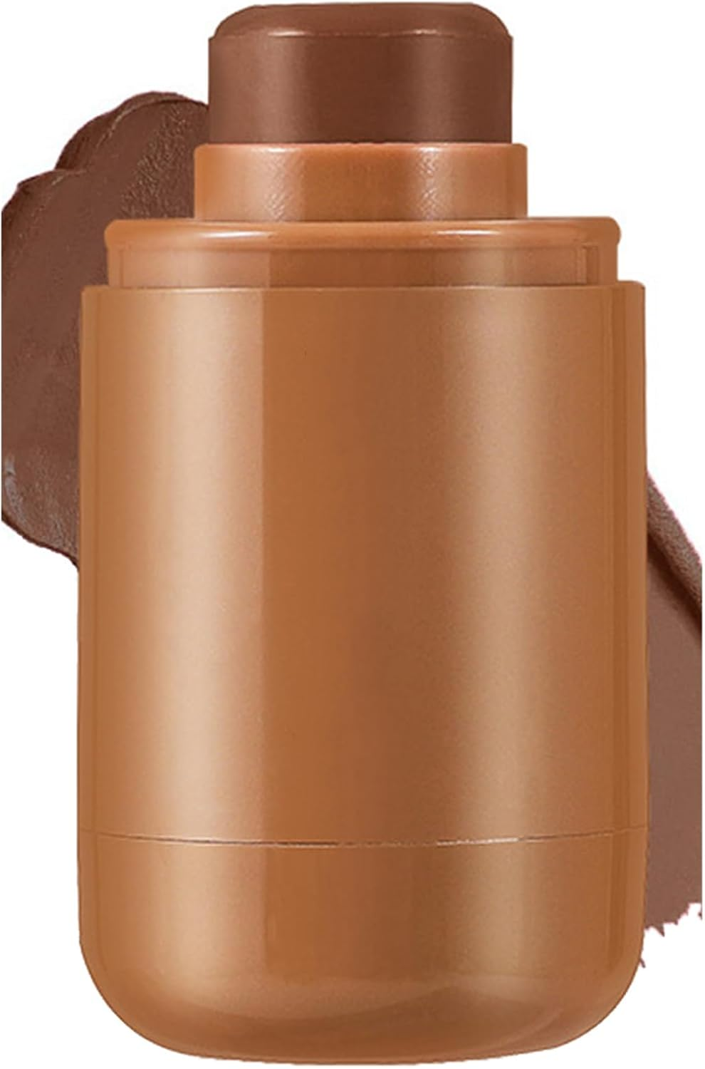 FEESHOW Cream Blush Stick, Buildable & Hydrating Multi-Use Makeup for Cheeks & Lips, Portable Color, Non-Greasy Long-Lasting Formula Peach One Size