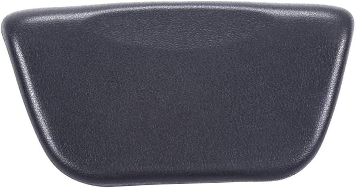 Bath Pillow PU Leather Bath Spa Cushion Bathtub Ergonomic Head Neck Rest Support for Home Hot Tub Black, Decor image number 6