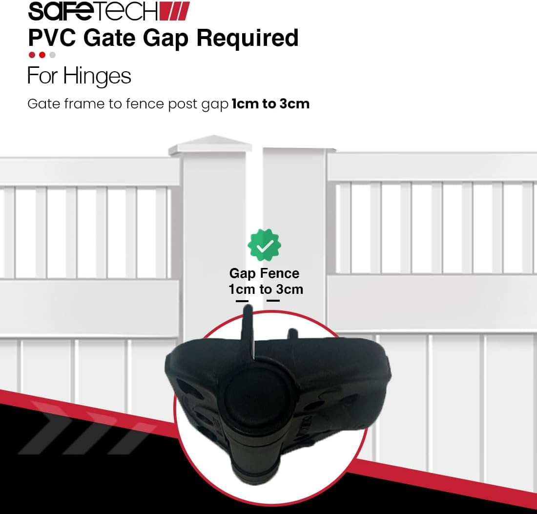 Romak SHC-135 H/D Self Aligning Durable Adjustable Tension Hinge, Black image number 5