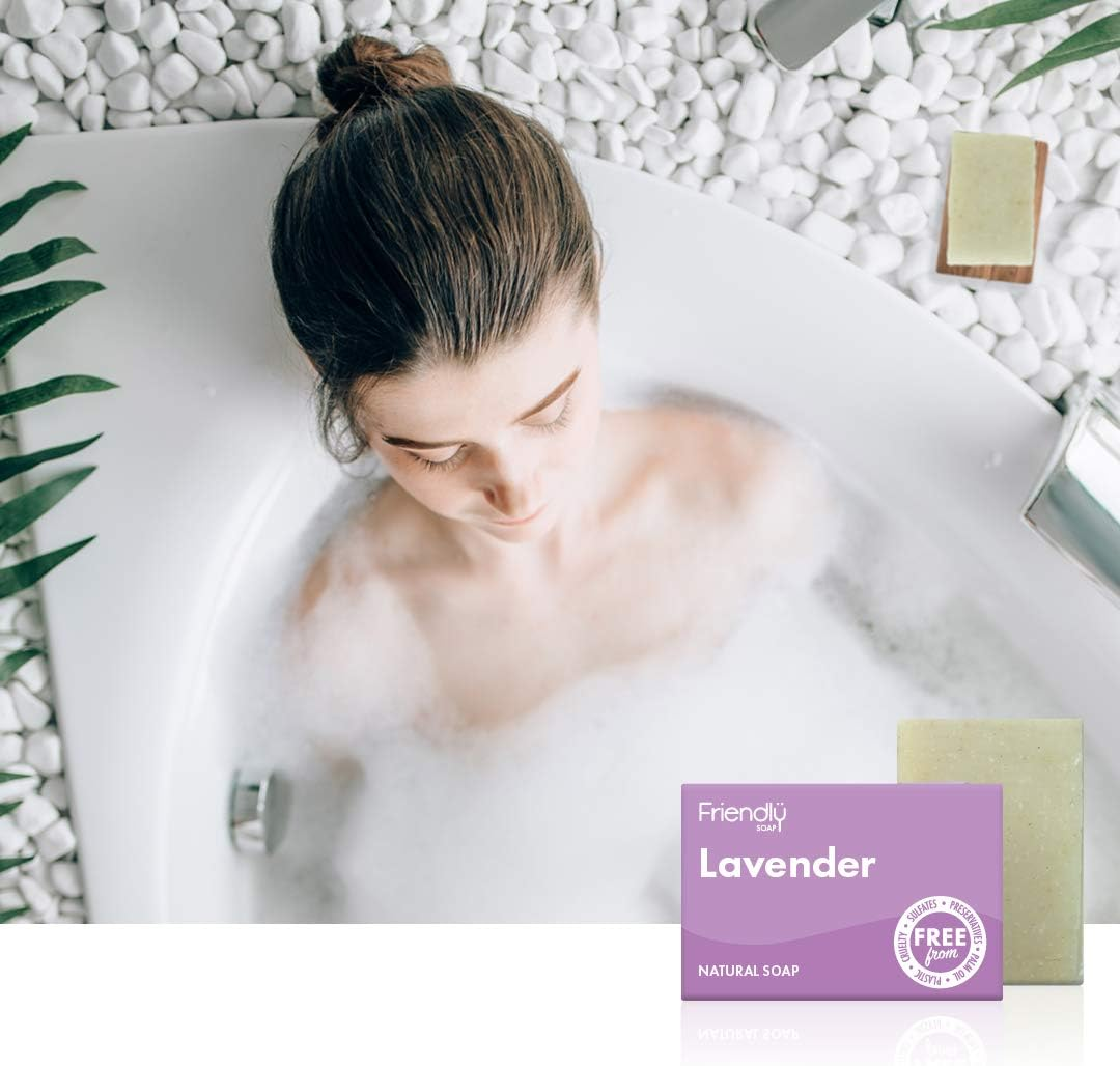 Natural Handmade Lavender Soap image number 4