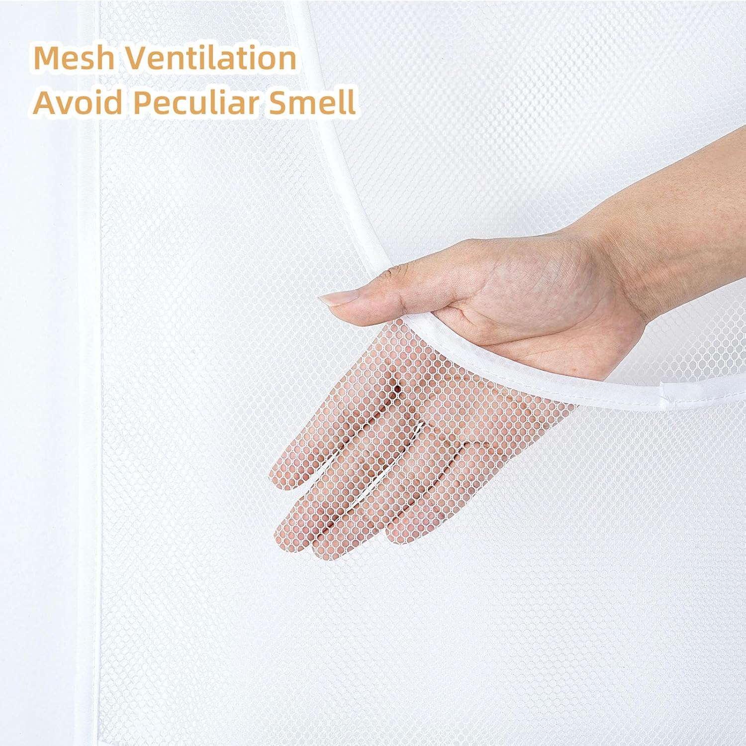 2 Pack Hanging Laundry Hamper Bag, 30 X 20 Inch Hanging Hampers for Laundry, Wall Mounted Laundry Basket for Dirty Clothes Organization and Storage (2) image number 6