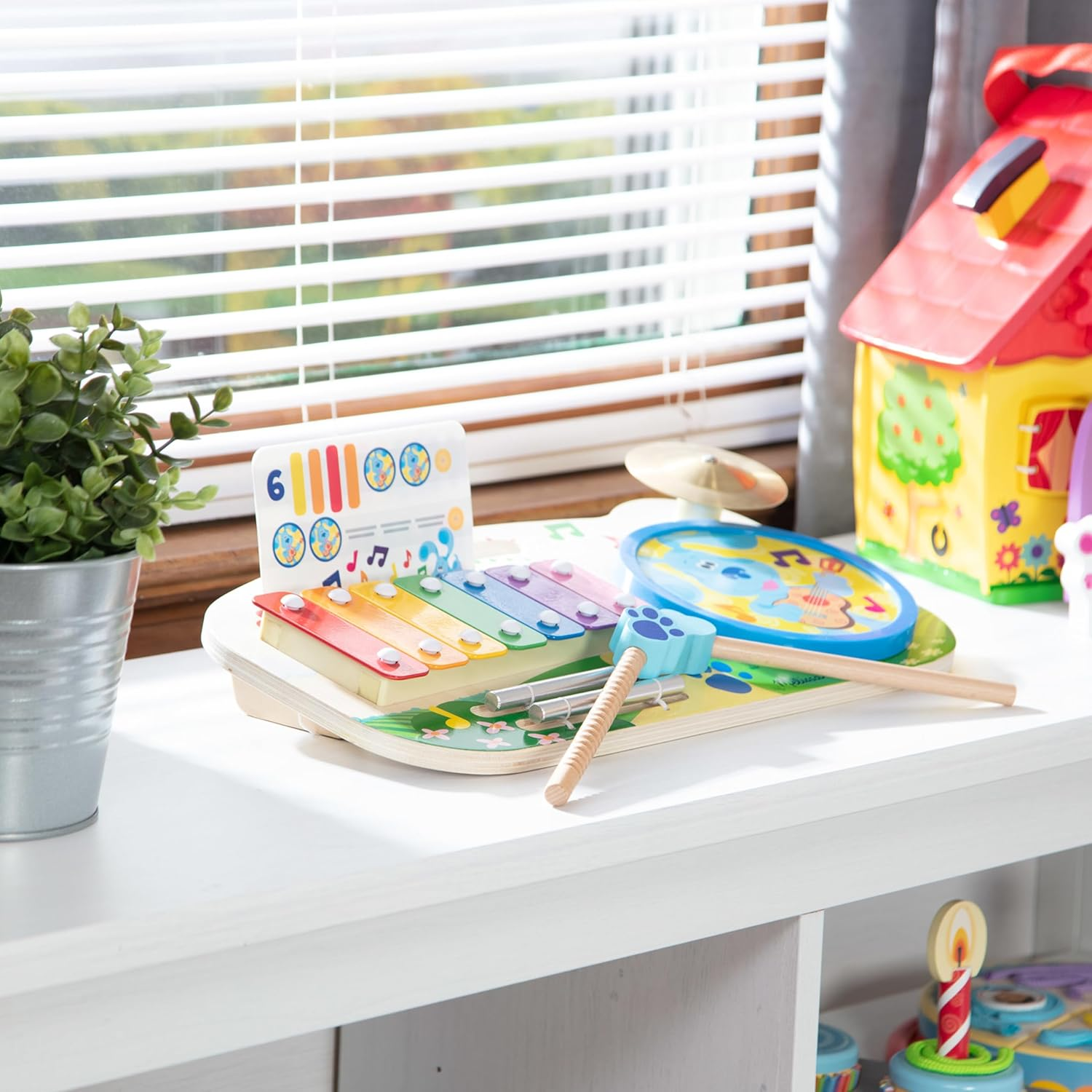 M&D Blue'S Clues & You - Wooden Music Maker Board