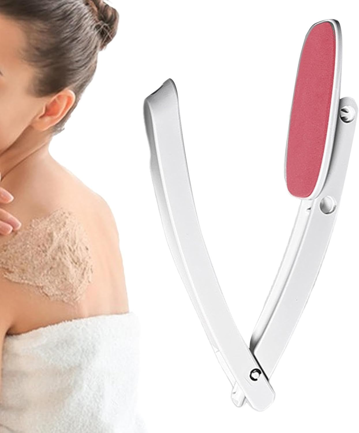 Sun Cream Back Applicator | Back Moisturiser Applicator | Back Lotion Applicator Long Handle | Applicator to Put Moisturizer Back | Lotion Applicator Tool for Apply Medicine, Cream, Body Wash