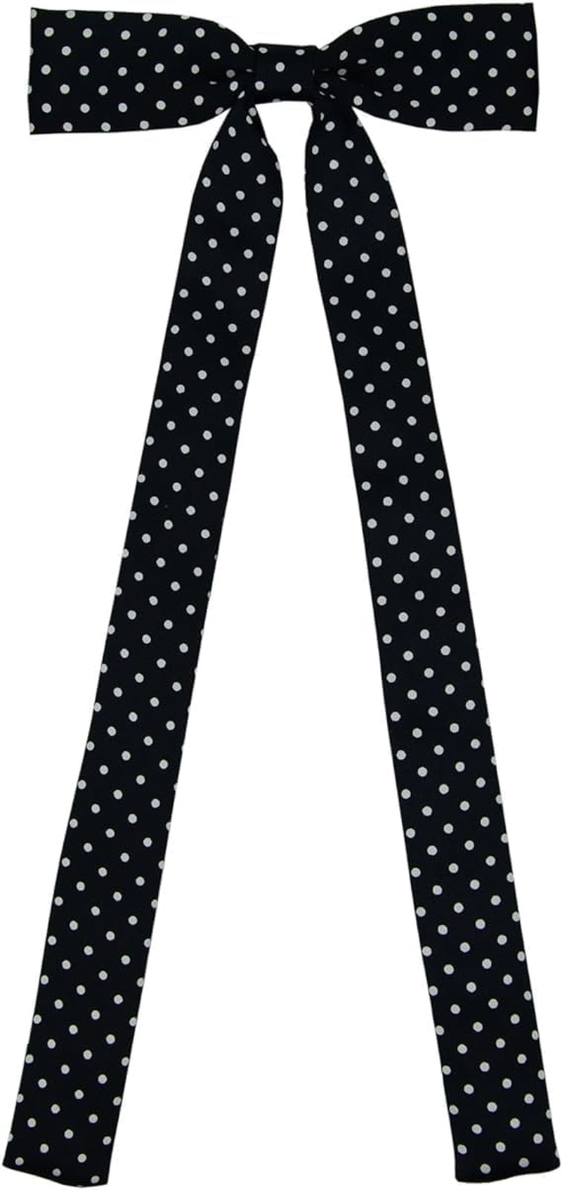 AUSUAYA Women Long Pre Bow Tie, Adjustable Ladies Western Satin Neck Ties for T-Shirt Decoration Valentine'S Gift GB-WT-01