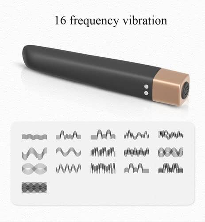 Mini 10 Strong Speeds Electric Bullet Tool Handheld Portable Personal Bullet Massage Rod for Women Pleasure, Quiet Waterproof Bullet Setiing Powerful Mini Stick, Muscle Foot Massage Tool (Black) image number 3