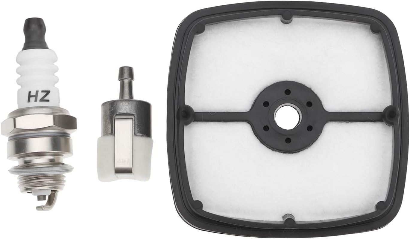 SING F LTD 3Pcs Lawn Mower Air Fuel Filter with BPMR8Y Spark Plug Maintenance Kit Compatible with Echo GT222ES image number 5