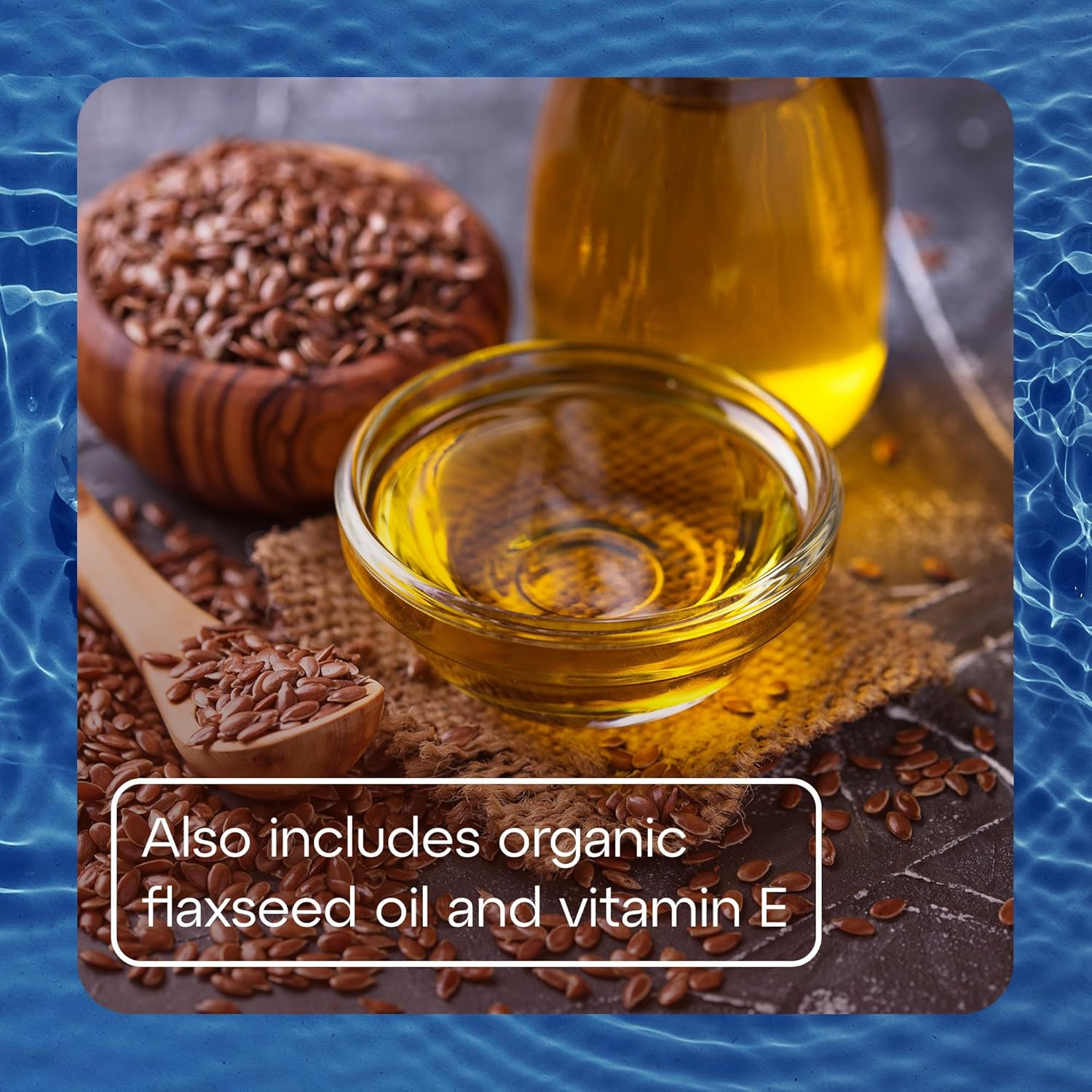 Theratears 1200Mg Omega 3 Supplement for Eye Nutrition, Organic Flaxseed Triglyceride Fish Oil and Vitamin E, 90 Count image number 5