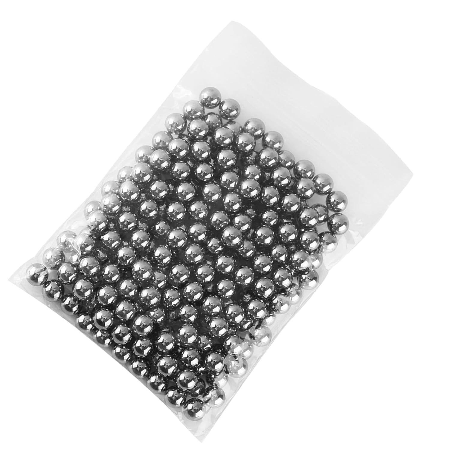 1/4 -Inch G10 Steel Balls, 200 Pcs Industrial Storage Balls for Roles and Bearings image number 1