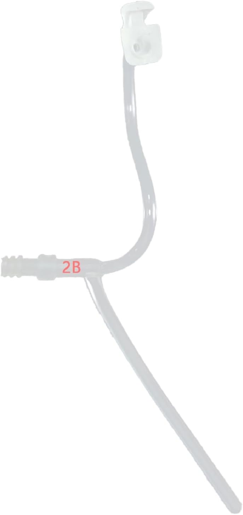 BTE Hearing Amplifier Accessories, 2 Pieces 2B Size Slim Sound Tubes for Right Ear