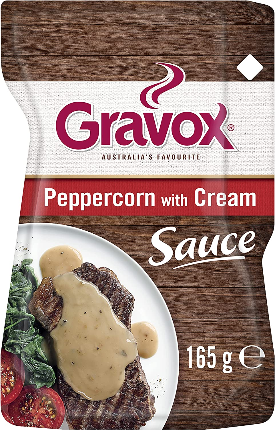 Gravox Peppercorn with Cream Sauce Pouch Liquid Pouch for Gravy and Liquid Stock Instant Sauce 165G image number 3