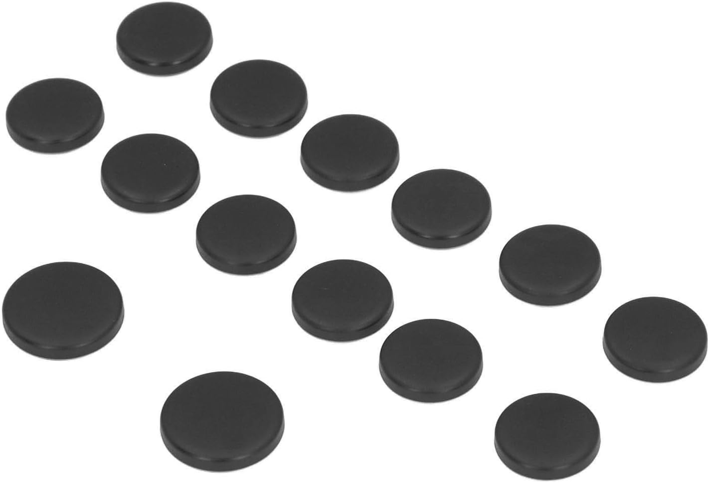 Controller Joystick Grips, 14Pcs Gaming Joystick Button Caps Replacement Fit for Choc Low Profile V1, anti Slip Frosted Joystick Caps for Gaming Keyboard (Red)