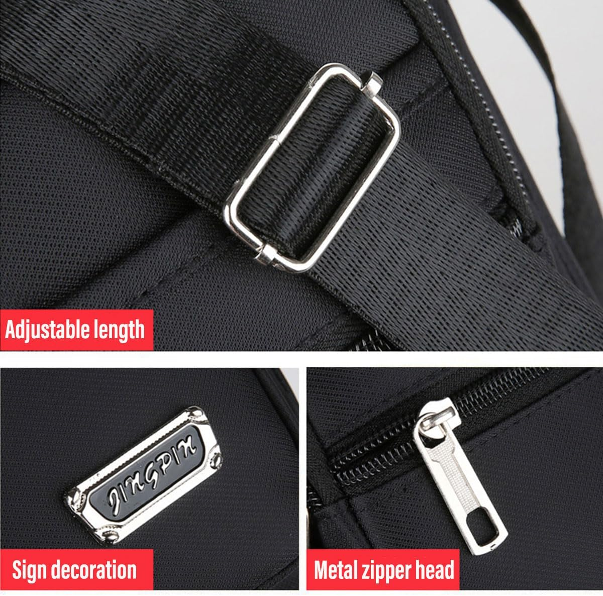 AIMALL Travel Men'S Canvas Shoulder Bag - Crossbody Messenger Bags with Adjustable Strap, Multiple Pockets, Ideal for Daily Use and Travel - Green image number 3