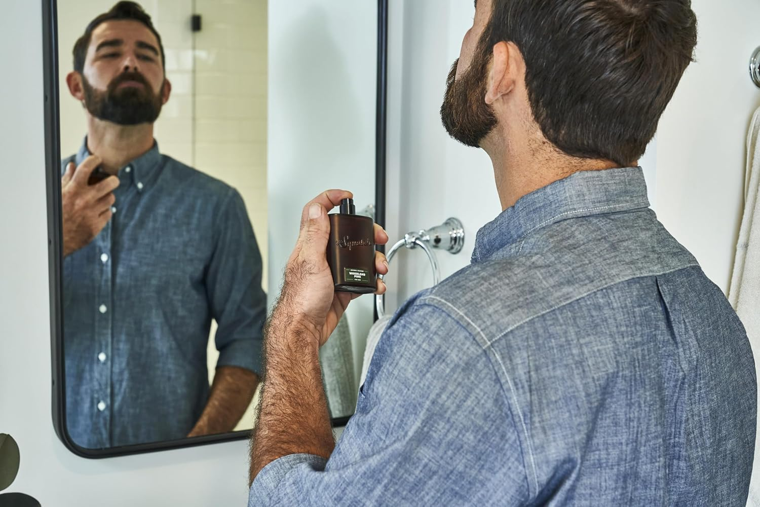 Dr. Squatch Men'S Cologne Woodland Pine - Natural Origin Fragrance - Manly Fragrance of Pine, Cypress, and Vetiver - Inspired by Pine Tar Bar Soap image number 4