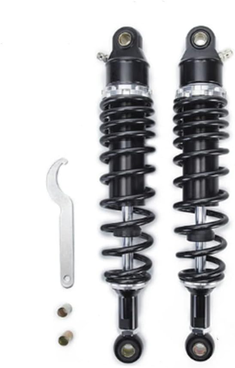 340Mm 13.38 Inch 7Mm Spring Universal Motorbike Air Shock Absorber Rear Suspension ATV Quad Scooter Dirt Bike for 50Cc 75Cc 90Cc 125Cc 150Cc 250Cc 300Cc