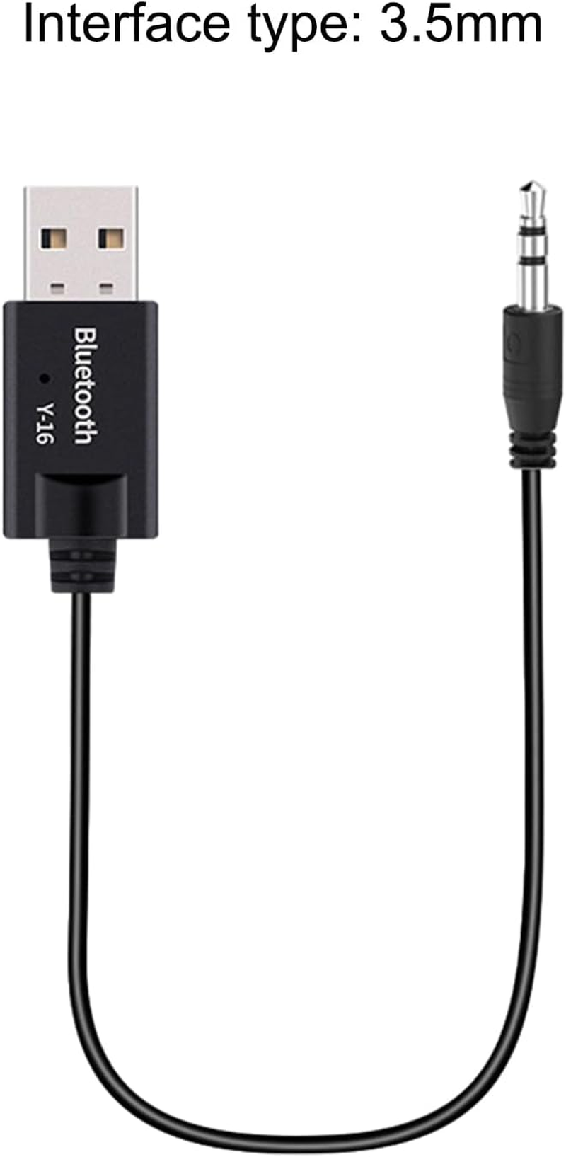 USB to 3.5Mm Audio Adapter | 3.5Mm Male AUX Audio Jack to USB Cable Adapter BT4.2, Plug and Play - Hi-Fi Music, Audio Car Stereo Jack Cables Cord for Car Stereo Home Speakers image number 6