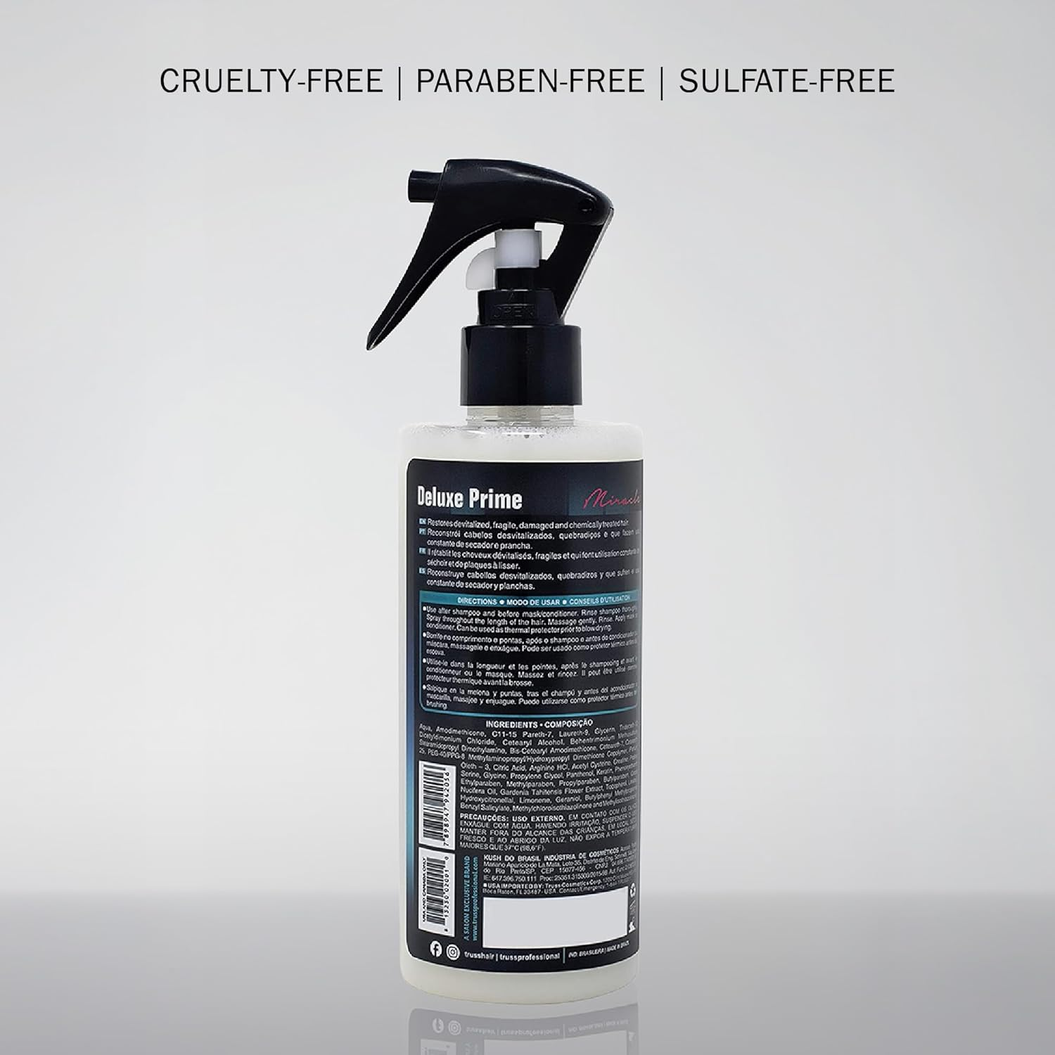 Truss Professional Deluxe Prime Miracle Treatment, 260 Ml - Blue image number 2