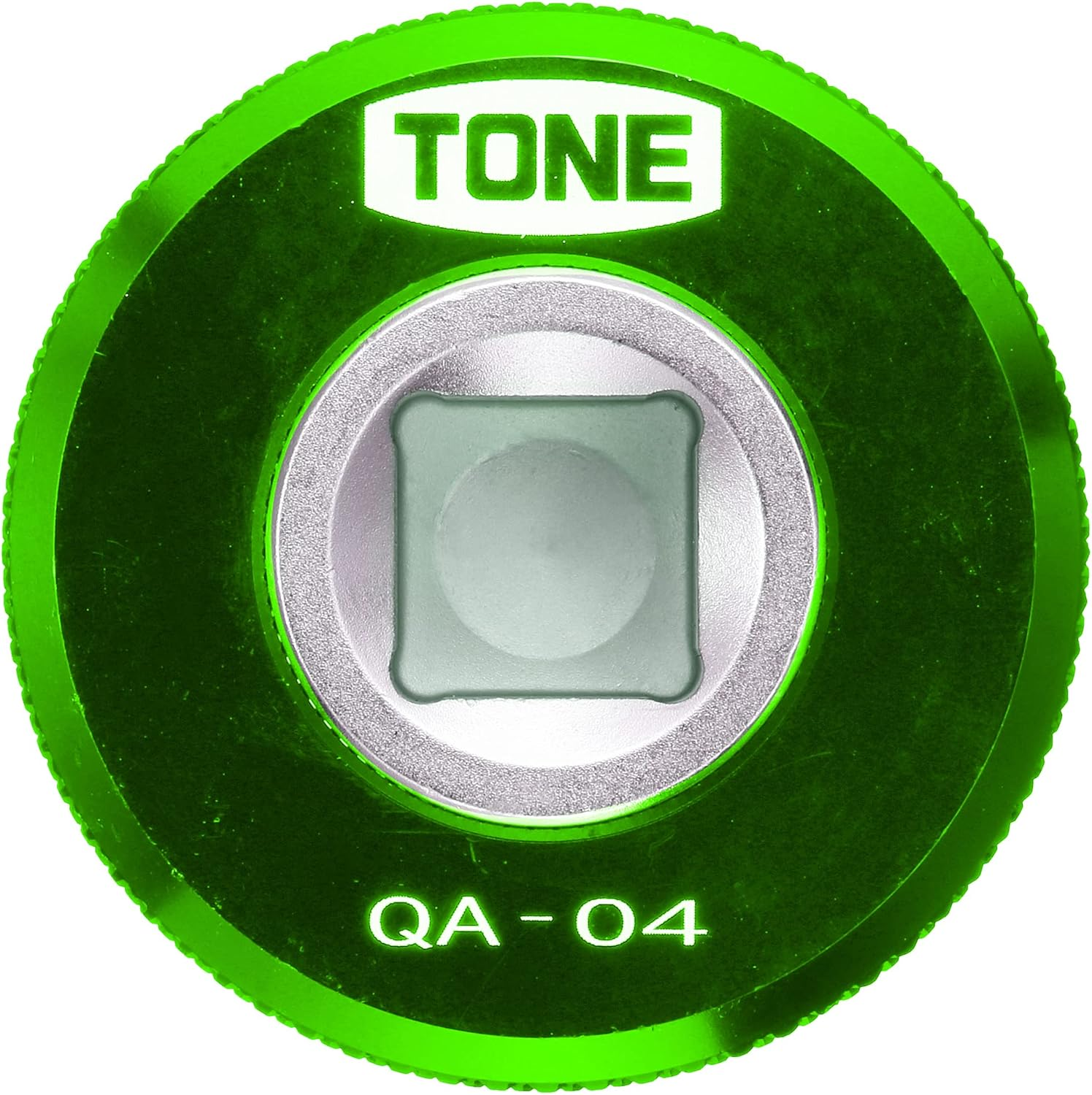 Tone L-QA-04G Quick Adapter, 1/2-Inch Drive Angle, Green