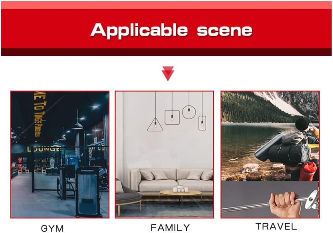 Feishibang Suspension Trainer Bodyweight Fitness for Full Body Workout Home Gym Resistance System image number 2