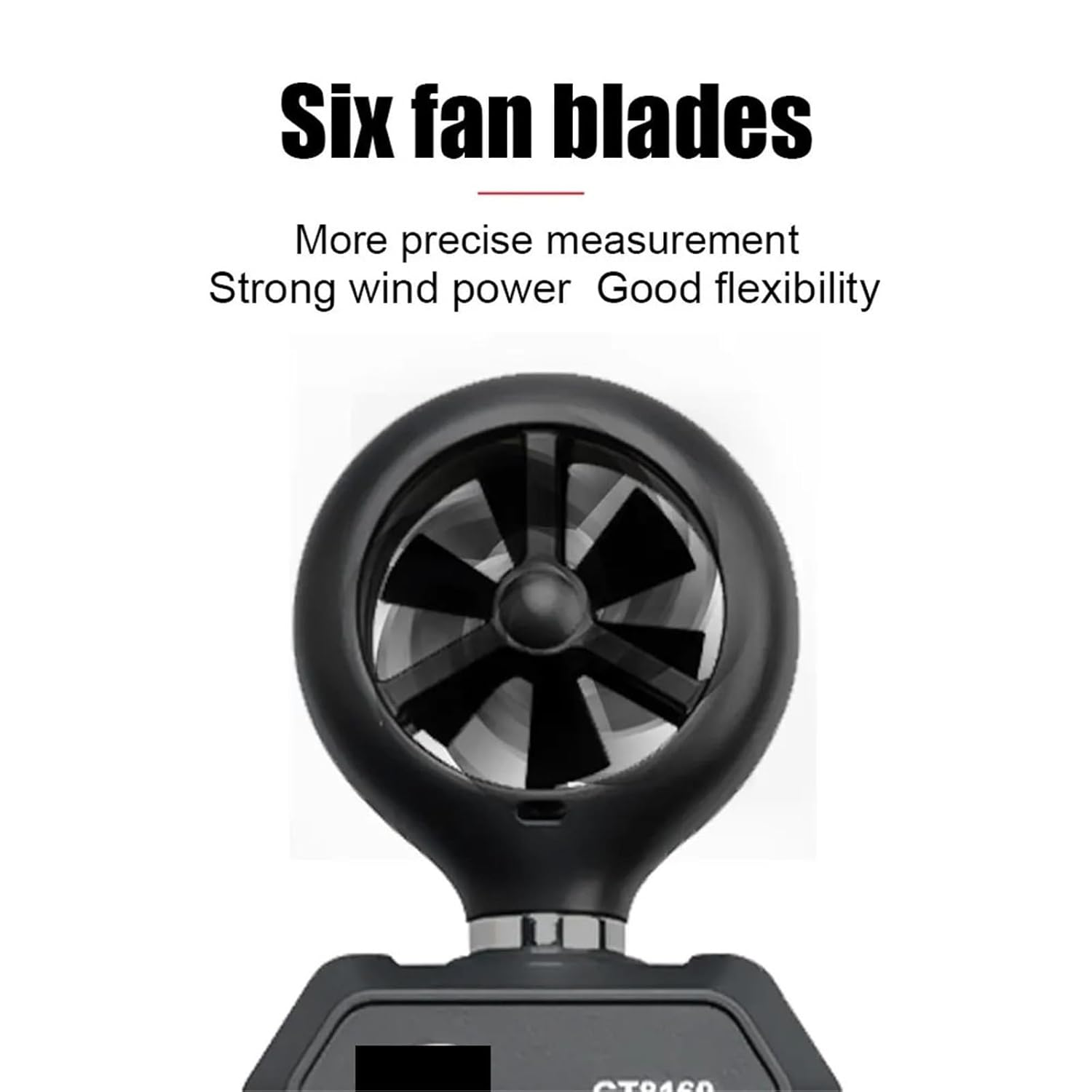 Digital Anemometer, Wind Chill Dew Point Barometric Pressure Tester Handheld Wind Meter image number 5