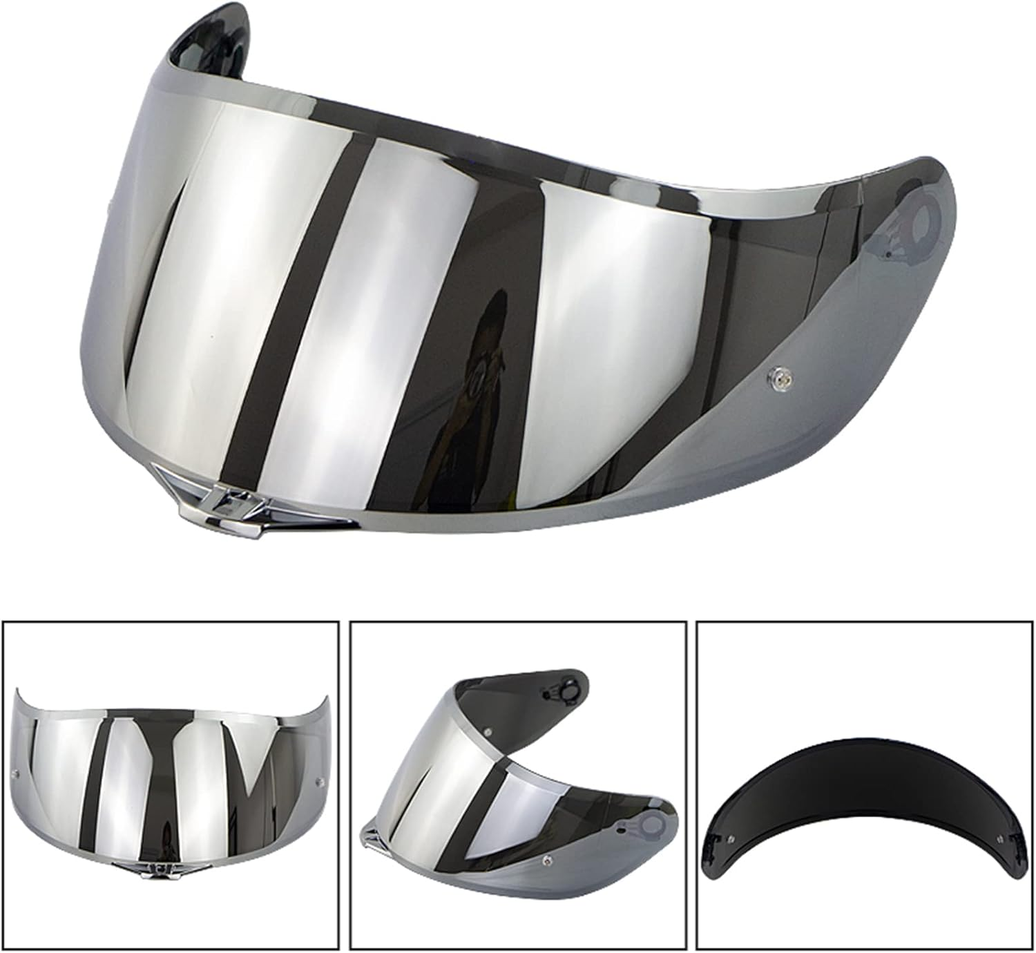 Helmet Visor Replacement for AGV K1 K3SV K5 Full Face Helmet Motorcycle Wind Shield Helmet Lens image number 5