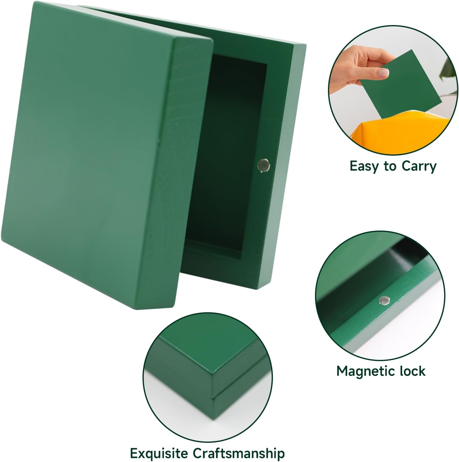 TUNJILOOL Wooden Chess Set, 3 in 1 Chess Board Chess Checkers Backgammon, Portable and Foldable Chess Board Set Chess Pieces for Kids Adults Travel 10X10Cm,Non-Magnetic image number 3