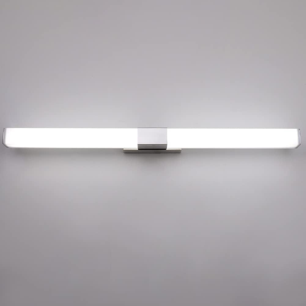 Klighten LED Mirror Light Bathroom 80 Cm, 16 W Mirror Lamp IP44 Wall Light Bathroom Bathroom Lamp for Mirror Bathroom Mirror Lamp, 1360 Lumen, Cool White 5500 K image number 6