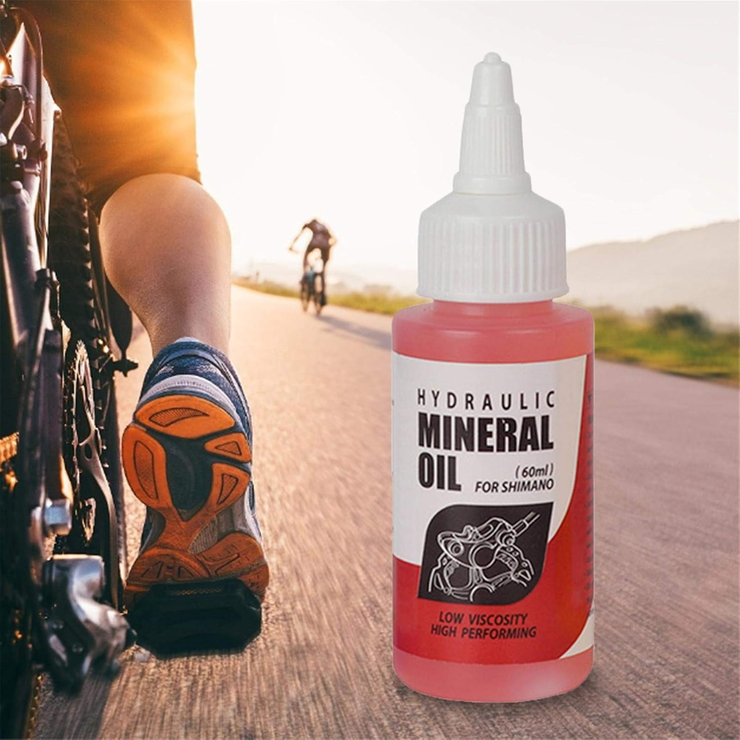 Mountain Bike Disc Brake Oil, Bicycle Brake Mineral Oil, Fluid Hydraulic Disc Brake Lubricant for Shimano Magura Tektro Mountain Bikes, Bicycle Supplies image number 3