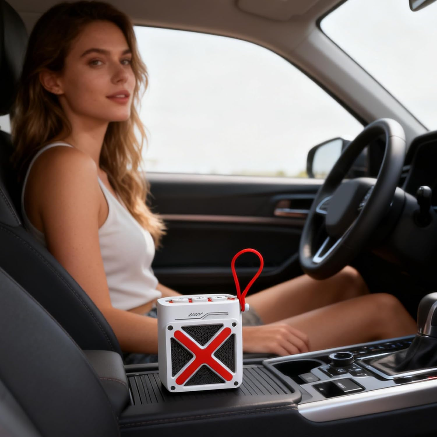 Wjnflqn Outdoor Speaker - Wireless Cool Electronics | Big Audio Outdoor Travel Speaker,For Home Office Dorm Car Travel Party Living Room Bedroom Camping