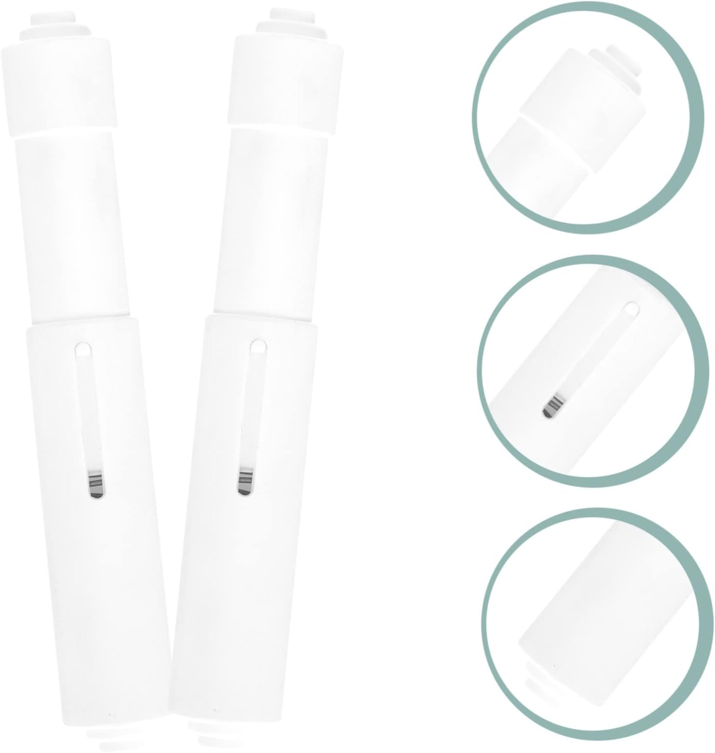 Alipis Paper Holder Roller Plastic Tissue Holder Rod Retractable Shafts for Tissue Box image number 1