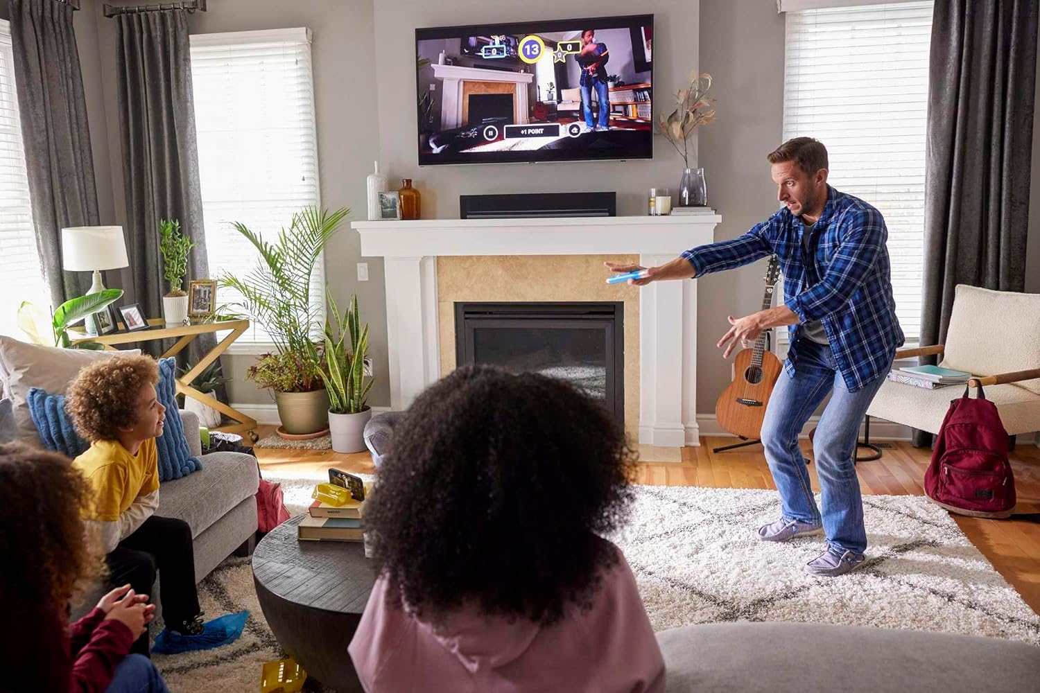 Mattel Pictionary Air 2 Game for Kids, Adults, Family and Game Night, Award-Winning Air-Drawing Family Game, Draw in the Air and See It on Screen