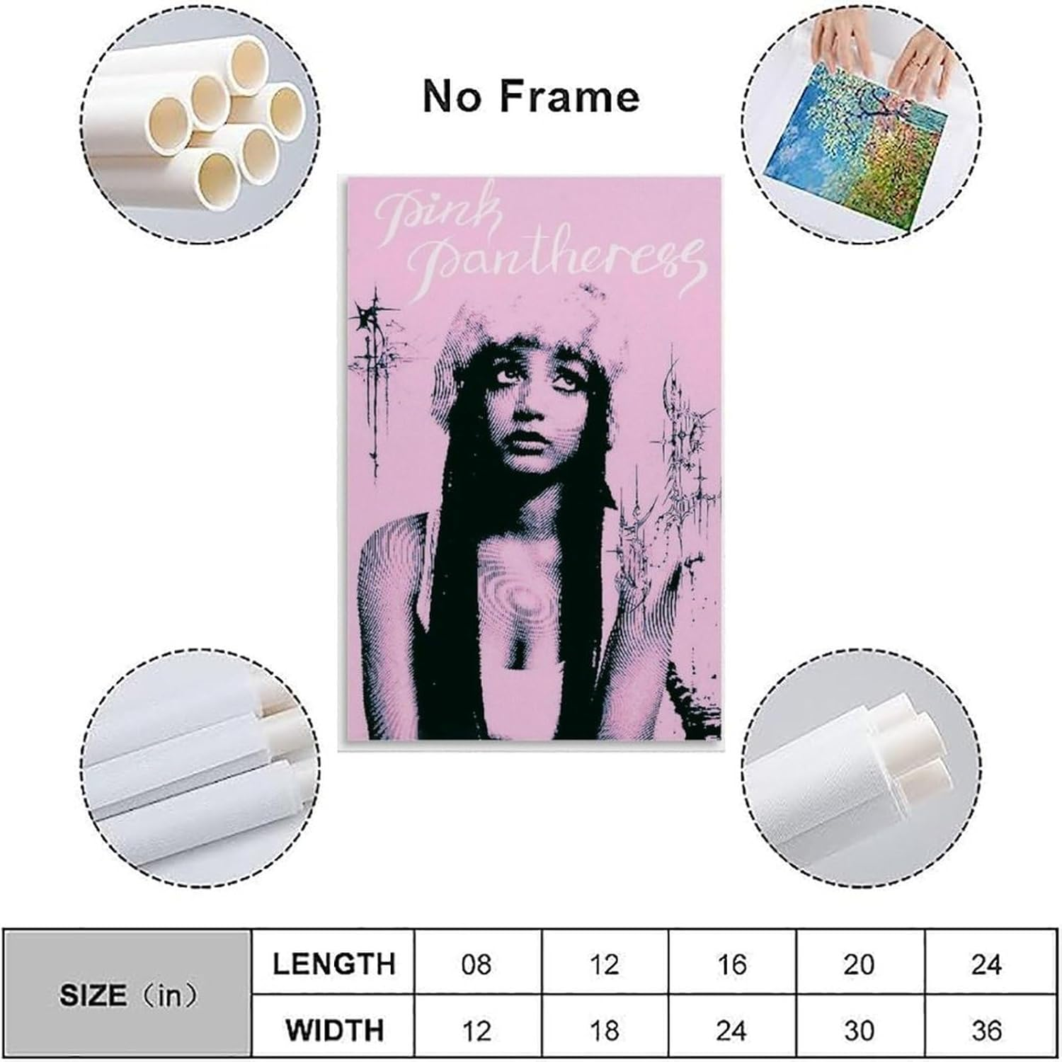 Christina Poster Poster Canvas Painting Wall Art Picture Home Decor Print for Bedroom Living Room Dorm Study Bar Office 16X24Inch(40X60Cm) Unframe-Style image number 4