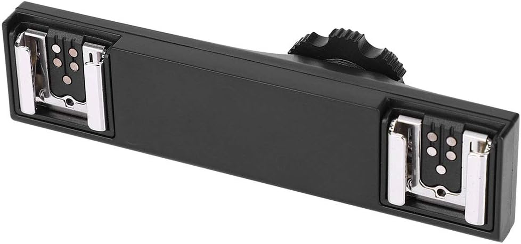 AKLOSIPY Quality Ultralight Dual Hot Shoe Splitter for SLR Camera Camcorder Follow to Digital Camera Warm Shoesplitter Is Spedouble Hot Shoe Mount Double a Cold Spl (#2) image number 5