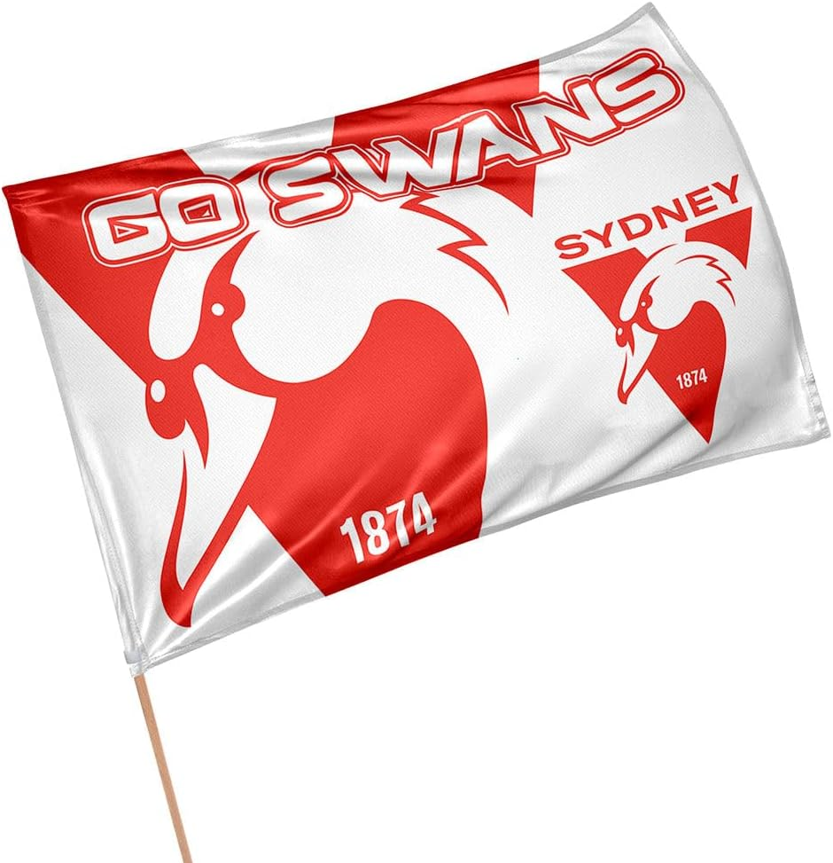 Sydney Swans AFL Game Day Pole Flag Banner