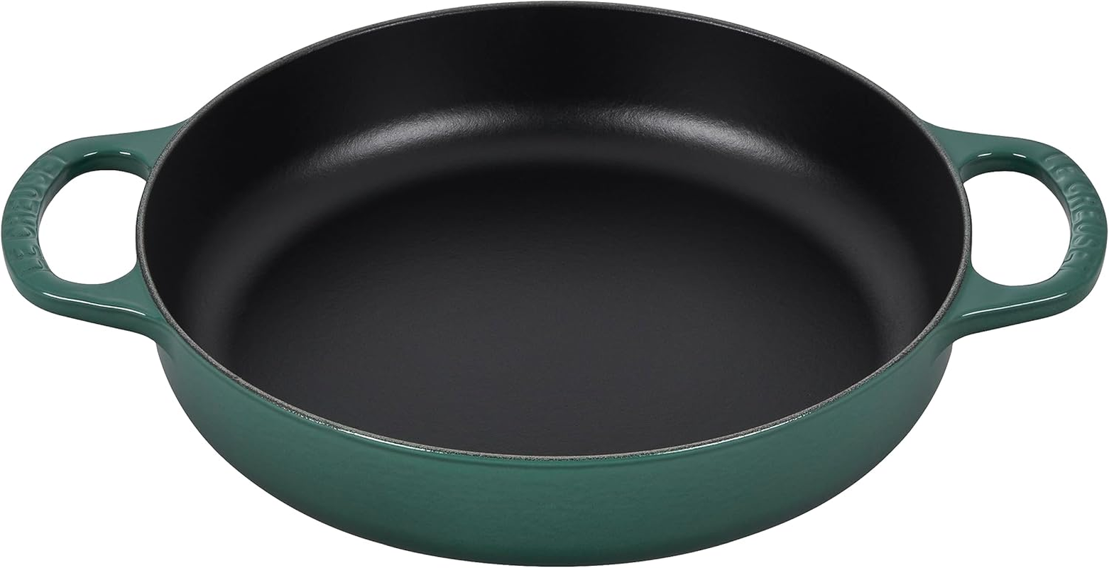 Le Creuset Signature Cast Iron Everyday Pan, 11", Licorice