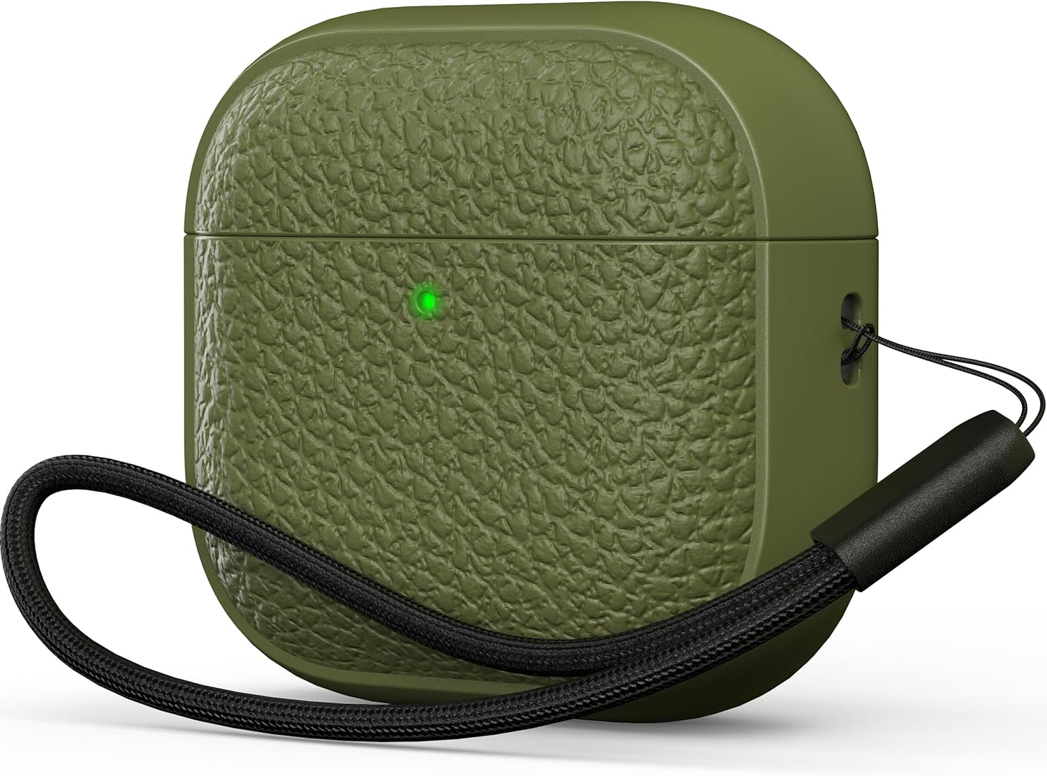 R-Fun for Airpods 4 Generation Case,Soft Leather Drop Protection Cover for Men and Women with Lanyard and Cleaner Kit, Compatible with Apple Latest Airpods 4Th Gen(Usb-C)(2024)-Orange