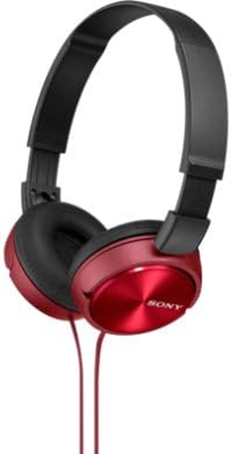 Sony MDR-ZX310 Foldable Headphones - Metallic Red (International Version) - Metallic Red image number 2