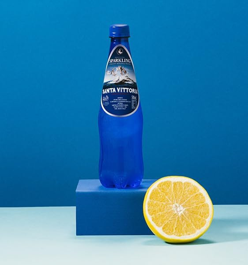 Santa Vittoria Sparkling Mineral Water PET 500ML X 12 Bottles