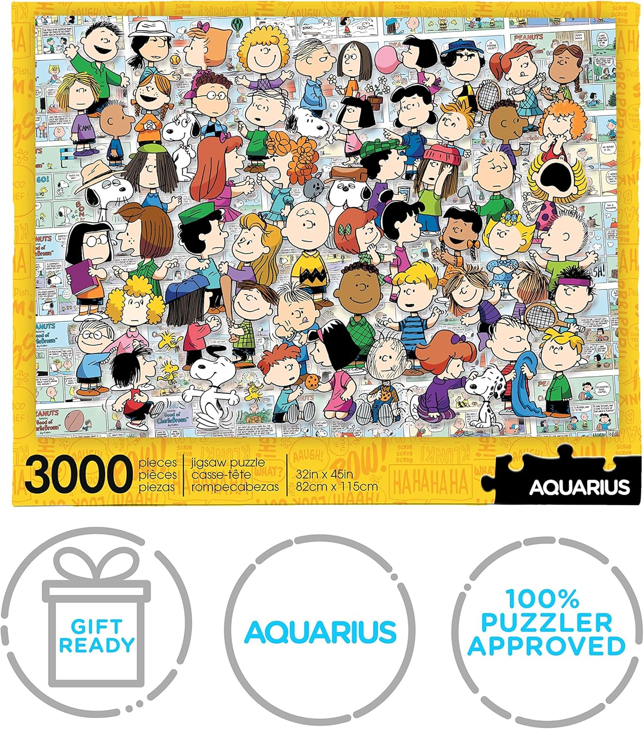 Aquarius Peanuts Cast Puzzle 3000-Pieces image number 6
