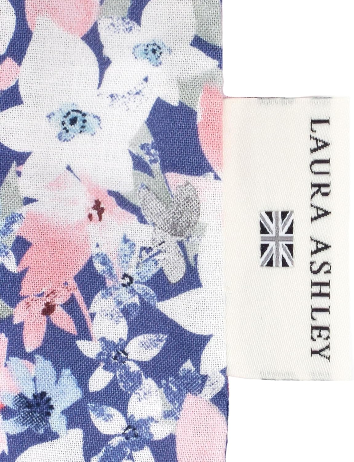 COLORFUL CANDY STYLE Laura Ashley N1343813 Short Sleeve Smock (39.4-43.3 Inches (100-110 Cm) Floret Set of 3 Fashionable Children'S Short Sleeve Smock Kindergarten Apron for Elementary School