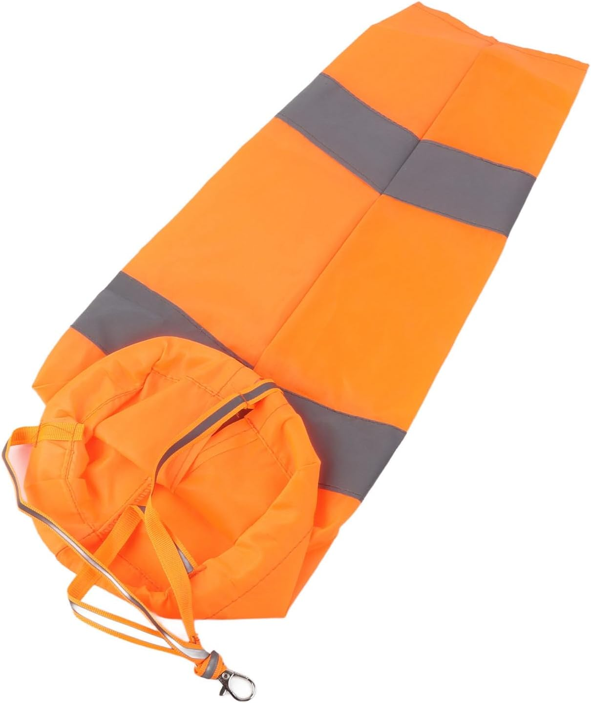 50Cm Nylon Airport Windsock Rip Stop Outdoor Wind Measurement Sock Bag Reflective Belt Weather Vane Meteorology Chemical Industry image number 1