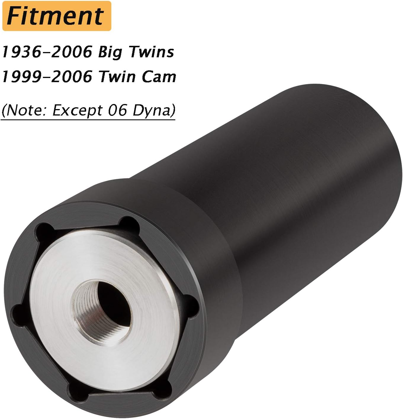 Mainshaft Sprocket Wrench for 1936-2006 Harley-Davidson Big Twins Engine & Twin Cam, 1 7/8 Inch Main Shaft Pulley Socket Tool image number 2