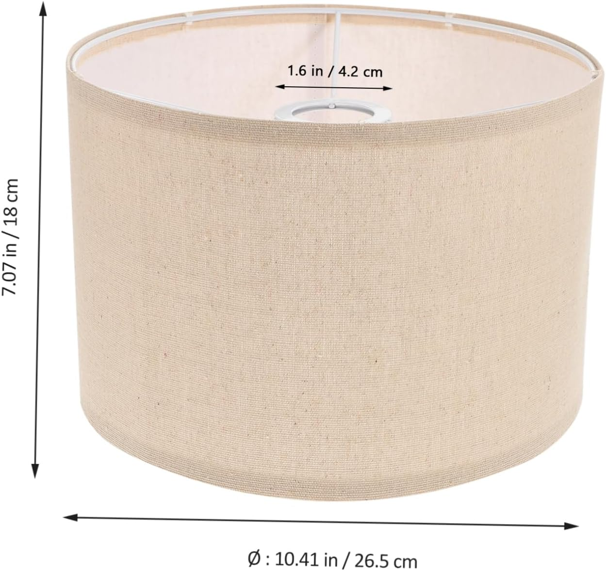 Zerodeko Drum Lampshade, Replacement Lamp Shade for Floor Lamp, Bedside or Table Lamp image number 3
