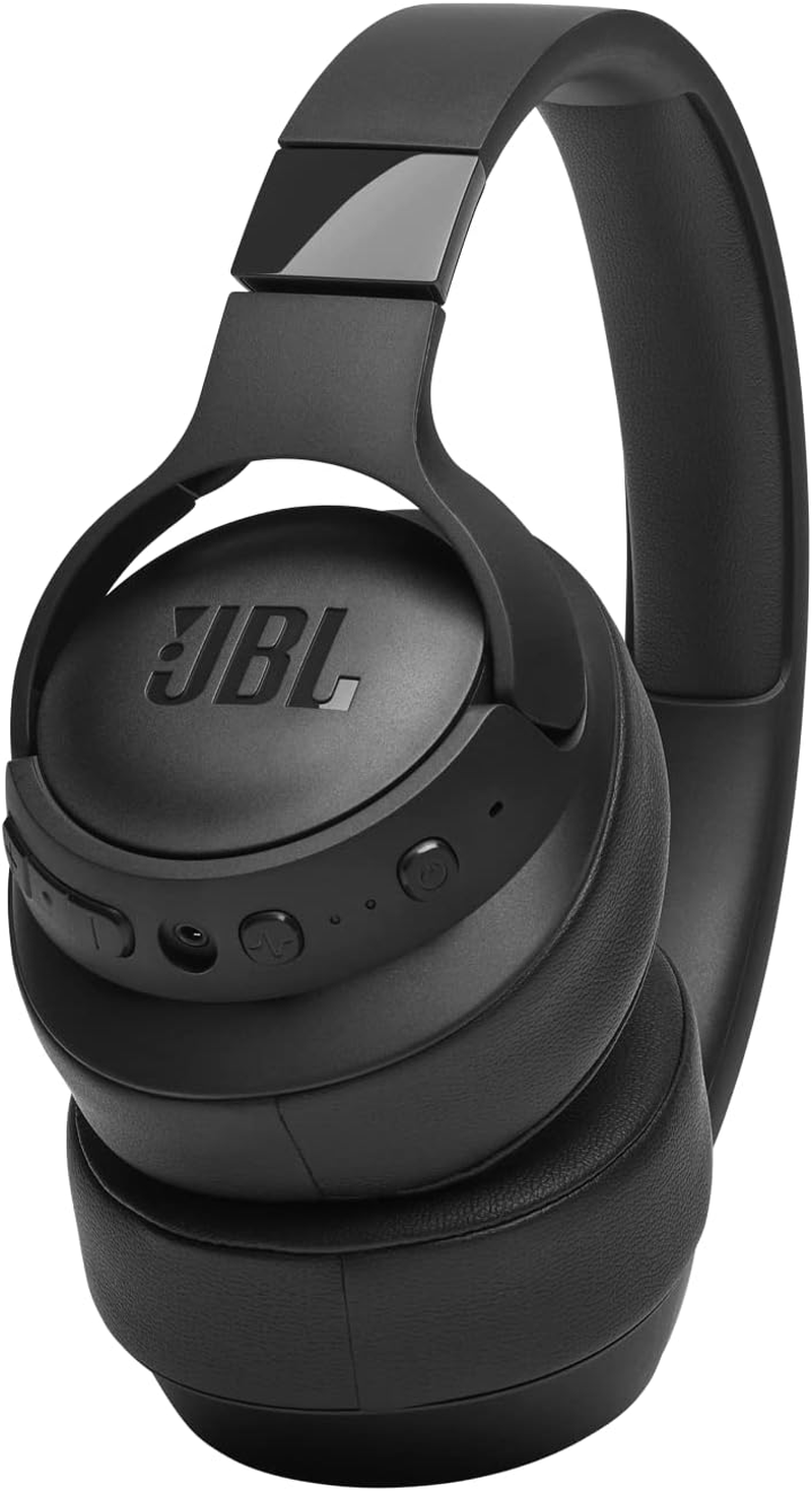 JBL Tune 760NC, Active Noise Cancelling, JBL Pure Bass Sound, 35H Battery Life with BT+NC - 2H Recharging Time, Hands-Free Calls & Voice Control, Google Fast Pair, Black image number 3