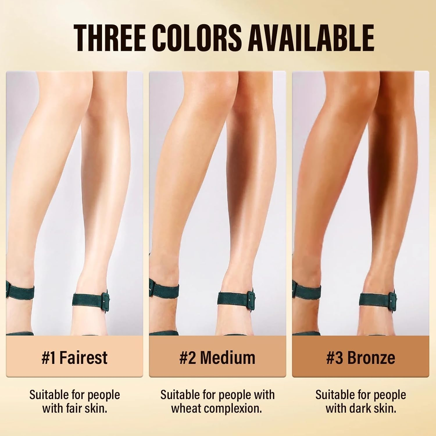 Miracle De Paris Leg Makeup,Miracle De Paris Body Coverage Perfector,Waterproof Sweat Proof Body Makeup,Leg M Akeup Waterproof No Transfer,All over Complexion Perfector for Legs (#2)