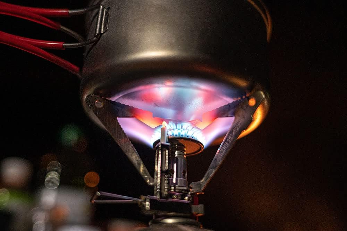 EVERNEW Titanium Lightweight Camping Pot W/Folding Handle Set, 900 & 1300 image number 3