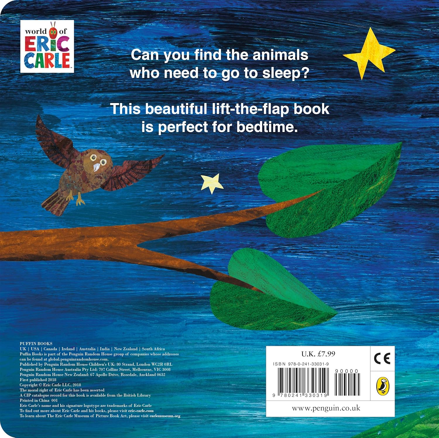 Sleep Tight Very Hungry Caterpillar: a Lift-The-Flap Board Book for Babies and Toddlers