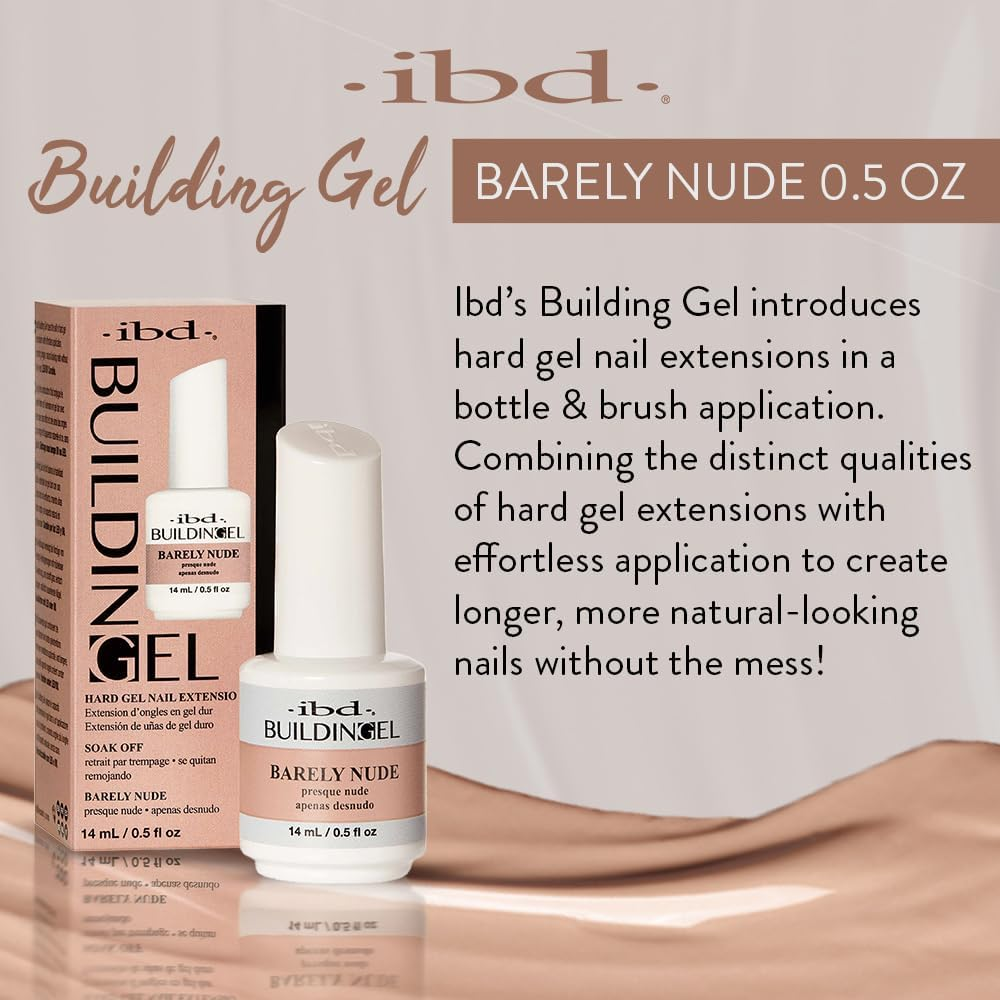 IBD Building Gel - Barely Nude 14Ml image number 4