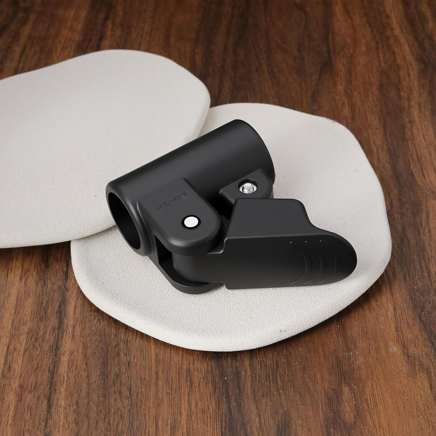 Create Idea 2Pcs 22-25Mm Awning Tent Pole Adjuster Clamp Grip for Caravan Motorhome Gray image number 1