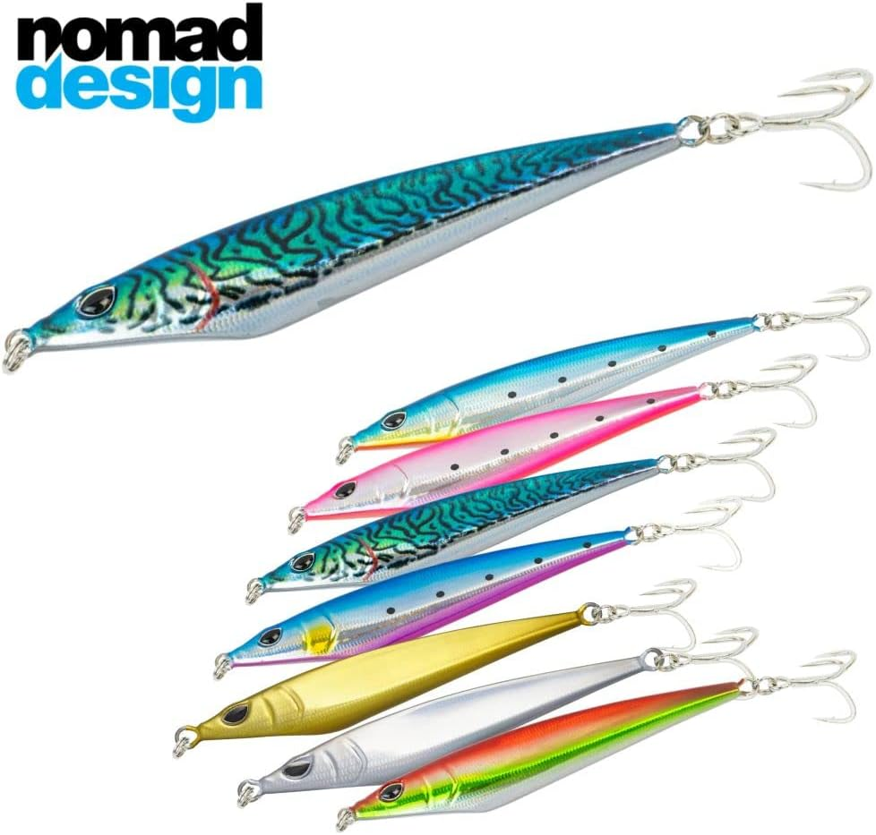 Nomad Design Ridgeback 40 LC 40G - 1-1/2Oz Lures - Casting Metals Inshore Hard Lure Casting CRMO - Chromeo 40G image number 6